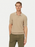 BOSS Polo s&auml;rk H-Natalo 50561613 Beež Regular Fit XXL