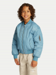 Calvin Klein Jeans Bomber-jakk IB0IB02254 Sinine Regular Fit