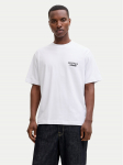 Jack & Jones T-s&auml;rk Norrebro Typo 12282898 Valge Regular Fit