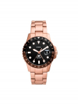 Fossil K&auml;ekell Blue FS6027 Kuldne