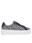 Tommy Hilfiger Tossud Chic Platform Monogram FW0FW09398 Beež