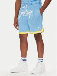 Puma Spordi&scaron;ortsid Hoops Manchester City 631694 Sinine Regular Fit