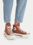 Converse Tennised Chuck Taylor All Star Lift Double Stack Platform Deer A17883C Pruun