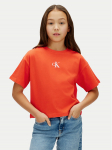 Calvin Klein Jeans T-s&auml;rk LVCKSJA16G Punane Boxy Fit