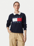 Tommy Jeans Pluus Flag DW0DW23906 Tumesinine Regular Fit