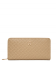 Tommy Hilfiger Rahakott Th Icon Lrg Za Mono AW0AW18482 Beež