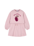 Mayoral Komplekti kuuluvad pluus ja kleit 4927 Roosa Regular Fit