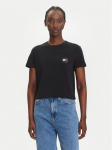 Tommy Jeans T-s&auml;rk Flag DW0DW21423 Must Regular Fit S