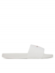 Calvin Klein Jeans Pl&auml;tud Slide Monogram Wn Logo Ck YW0YW01967 Valge