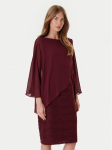 Joseph Ribkoff Kokteilikleit 251720F25 Bordoopunane Regular Fit