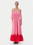 PINKO Suvekleit Io Canto Abito 104950 A2G4 Roosa Relaxed Fit 40