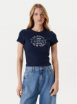 Tommy Jeans T-s&auml;rk DW0DW21421 Tumesinine Slim Fit XS