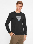 Guess Pikkade varrukatega T-s&auml;rk M3BI33 J1314 Must Slim Fit