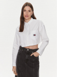 Tommy Jeans S&auml;rk Badge DW0DW17345 Valge Relaxed Fit L