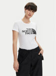 The North Face T-s&auml;rk Easy NF0A87N6 Valge Regular Fit