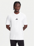 adidas T-s&auml;rk Essentials Small Logo JF1092 Valge Regular Fit XXL