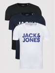 Jack & Jones T-s&auml;rkide komplekt Corp Logo 12191762 V&auml;rviline Regular Fit