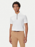 BOSS Polo s&auml;rk H-Paras 65 50543880 Valge Regular Fit