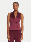 Rinascimento &Uuml;likonna vest CFC0124958003 Bordoopunane Slim Fit