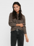 ONLY Kampsun 15168705 Pruun Regular Fit