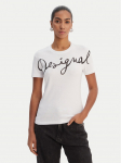 Desigual T-s&auml;rk 26SWTK07 Valge Regular Fit L