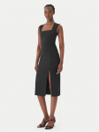 Patrizia Pepe Kokteilikleit 2A3010/JZ26-K103 Must Regular Fit