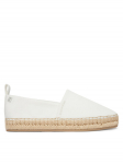 Calvin Klein Espadrillid Oblique Espadrille Canvas HW0HW02931 Valge 38