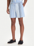 Tommy Jeans Riidest &scaron;ortsid Dobby Stripe DM0DM22830 Sinine Relaxed Fit