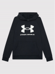 Under Armour Pluus Ua Rival Fleece Big Logo 1357585 Must Loose Fit M