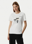 KARL LAGERFELD T-s&auml;rk A3W17077 Valge Regular Fit