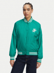 Tommy Hilfiger Bomber-jakk Logo Appliqu&eacute; WW0WW48618 Roheline Regular Fit