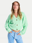 Roxy Kardigan Missing The Sun ERJSW03677 Roheline Regular Fit