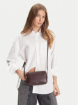 Calvin Klein K&auml;ekott Foil Logo Elongated Camera Bag LV04F3276G Bordoopunane