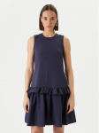Victoria Victoria Beckham Igap&auml;evane kleit Stretch Faille 2221WDR002556C Tumesinine Relaxed Fit
