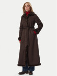 LAUREN RALPH LAUREN Kunstkarusnahk 297P23461001 Tumepruun Regular Fit