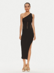 TWINSET Kootud kleit 241TT3151 Must Slim Fit