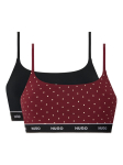 HUGO Top-rinnahoidjate komplekt 50545712 Punane