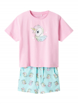 NAME IT Komplekti kuuluvad t-s&auml;rk ja &scaron;ortsid Zosanna 13239682 Sinine Regular Fit