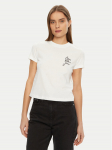 Calvin Klein Jeans T-s&auml;rk Script Institutional J20J224984 Valge Slim Fit