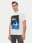 Karl Lagerfeld Jeans T-s&auml;rk A2M17036 Valge Regular Fit