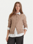 Tommy Hilfiger Kardigan WW0WW47463 Beež Regular Fit