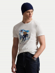 Polo Ralph Lauren T-s&auml;rk 710P07343001 Valge Regular Fit