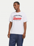 Jack & Jones T-s&auml;rk Logo 12268267 Valge Standard Fit S