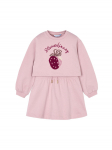 Mayoral Komplekti kuuluvad pluus ja kleit 4927 Roosa Regular Fit
