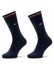 Tommy Hilfiger Pikad sokid 701228176 Tumesinine
