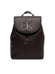 Calvin Klein Seljakott Bold Ck Flap Mini Backpack LV04F3893G Tumepruun
