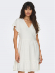 ONLY Igap&auml;evane kleit 15289687 Valge Regular Fit