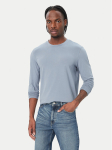 BOSS Pikkade varrukatega T-s&auml;rk Tchark 50473286 Tumesinine Regular Fit