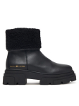 Tommy Hilfiger Saapad Shearling Fold Chunky Ankle Boot FW0FW09677 Must