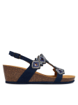 Scholl Sandaalid Tulum T-Bar MF00689 Tumesinine